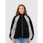 Rusty Two Sides Sherpa Fleece Jacket black