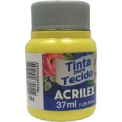 Acrilex 4140504 Barvilo za tekstil 37 ml Lemon Yellow