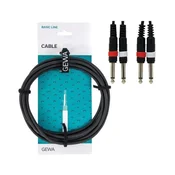 Gewa dvojni kabel Basic Line 1,5m 190.170