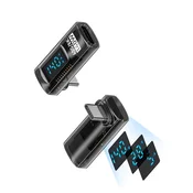INF 240W TYPE-C ženski na TYPE-C moški adapter z digitalnim zaslonom, (5000291561)