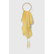 Marama s dodatkom vune Lauren Ralph Lauren boja: žuta, s uzorkom, 454943689