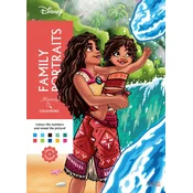 Mystery Colouring - Family Portraits