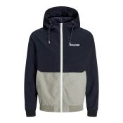 JACK & JONES Prehodna jakna JJERush mornarska/siva/bela