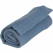 Vinter&Bloom deka Soft Grid Denim Plava