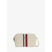 Torbica Tommy Hilfiger - bež, na eno ramo