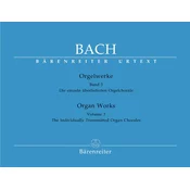 BACH J.S:ORGELWERKE 3 NOTE