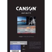 Canson Rag Photographique II 310 g/m2 - A2 25 listov