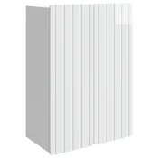 Ormar za montažu na zid Bijela visokog sjaja 66 x 34,5 x 92 cm