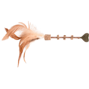 Flamingo drveni štap s macjom metvicom - igracka za macke 1 kom