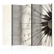 Paravan u 5 dijelova - Dandelion seed head II [Room Dividers] 225x172