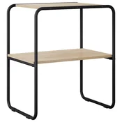 Vidaxl Konzolna miza Sonoma hrast 80 x 42,5 x 70 cm Inženirski les