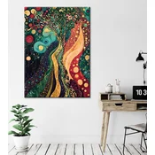 Wallity Dekorativna slika na platnu, 50x70cm, Šarena