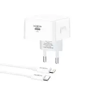 Moxom Kucni punjac MX-HC307 40W Type C na Lightning, Beli