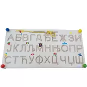 Azbuka vodilica sa drvenom ‚‚olovkom‚‚ na kanapu 3+