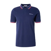 Ben Sherman Majica marine/rdeča/bela