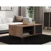 Hanah Home Klub sto Sonay 90x45x60cm Bež-Antracit