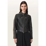 AllSaints  kratka jakna ženska usnjena TIGGY LEATHER JACKET