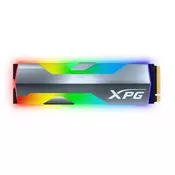 A-DATA 500GB M.2 PCIe Gen3 x4 XPG SPECTRIX S20G RGB ASPECTRIXS20G-500G-C