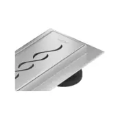 Mexen Flat 360° M18 rotacijski linijski odtok 50 cm, inox - 1023050-40