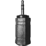 LOGILINK Adapter za stereo slušalke - 3\,5 mm vtičnica do 2\,5 mm vtiča\, črna LogiLink CA1103 klinker avdio adapter črna, (20411422)