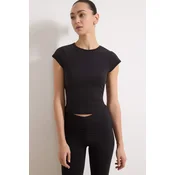 Trendyol Milla ženska majica Thmss26Ts00004, crna