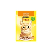FRISKIES Vlažna hrana za macke, Piletina, 85g