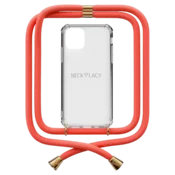 Ovitek z vrvico NECKLACY® za iPhone 13 Pro Max, ornažna