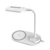 LED stona lampa LED/3W/5V sa bežicnim punjenjem, bela