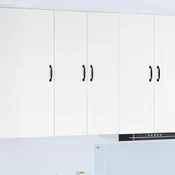 vidaXL Stenska kuhinjska omarica Bela 60 x 31 x 100 cm Konstruiran les