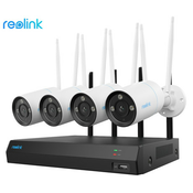 Reolink NVS12-8MB4W varnostni komplet,Dual WIFI 6, 1x snemalna enota + 4x IP