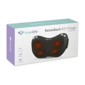 TrueLife RelaxBack B3 Charge masažna blazina s polnilno baterijo