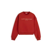 TOMMY HILFIGER Majica rdeča/bela