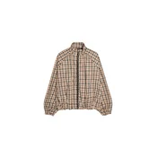 Bershka Prehodna jakna bež/temno bež/antracit/črna