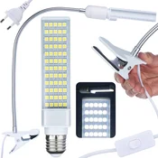 Rosfix Mikroskopska Svetilka – 60 LED, Gibljiva Vratna Roka 46 cm | Aluminij, 20 W, Kabel 120 cm, (5000244496)