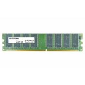 2-Power 1GB 400MHz DDR Non-ECC CL3 DIMM 2Rx8 (doživljenjska garancija)
