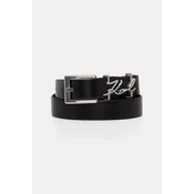Karl Lagerfeld pas ženski usnjeni K/SIGNATURE