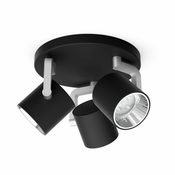 PHILIPS 50673/30/P0 BYRL reflektor črni 3x4,5W