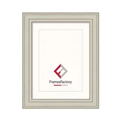 Drewniana ramka Meva 20x30 kremowy