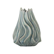 Bloomingville vaza dekorativna iz kamenine 17 x 18 cm