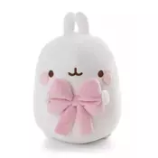 Nici: Molang, zajček z mašno, plišasta igrača – 48 cm