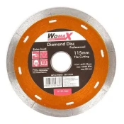 Ravna dijamantska rezna ploca za plocice 115X1.4/1.0X22.23mm Womax