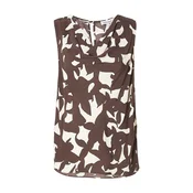 MORE & MORE Bluza temno rjava / črna / bela