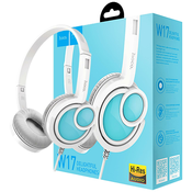 hoco. Slušalice sa mikrofonom, 3.5 mm,dužina kabela 1.5 met,bijela - W17 Delightful Headphones MIC WH
