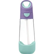 b.box lonček s slamico tritan 600 ml lilac pop