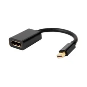 E-GREEN Adapter Mini Display port (M) Display Port (F) crni