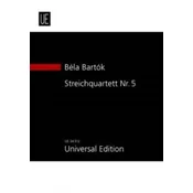 BARTOK:STREICHQUARTETT NR.5 STUDY SCORE