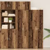 Ormaric za pohranu 3 pcs Staro drvo