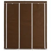 VIDAXL garderobna omara s predelki in palicami (150x45x175cm)