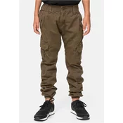 Boys Cargo Jogging Pants Olive