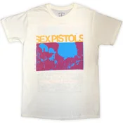 Sex Pistols 100 Club (Back Print) Natural L Majica